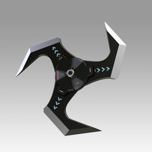 apex legenden shuriken stütze replik druckbar spiel cosplay oktan wissen hobby diy 3d print model - Mito3D