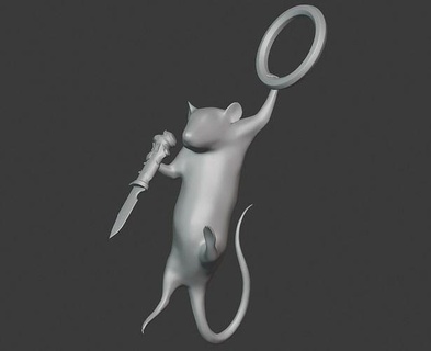 apexlegends ash rat charm apex predator legends game accessories games toys charms 3d print model - Mito3D