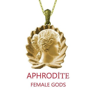 Afrodite collana statua arte dea Venere donna figura antico greco storia gioielleria design creazione gioielli d 39 oro argento zbrush collane 3d print model - Mito3D