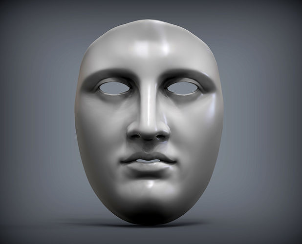 apolo máscara escultura griego antiguo mirador decoración mármol 3d impresión clásico arquitectónico apariencia modelo fiesta entretenimiento secreto arte esculturas estatua 3D print model - Mito3D