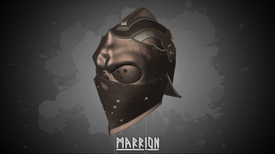 apollyon helmet honor 3d print ready forhonor 3dprint blender armor larp games fantasy toys accessories cosplay wear game 3d print model - Mito3D