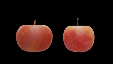 elma mumlar gıda meyve ar vr oyun oyunlar oyuncaklar 3d print model - Mito3D