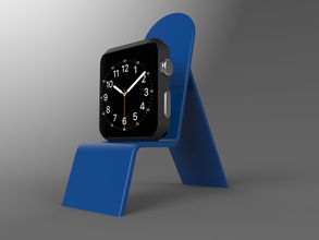 apple chair stand house challenge miniatures easter table iphone ipad watch free mac style engadget concept newidea decor 3d print model - Mito3D