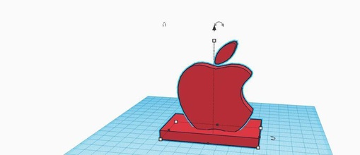 pomme statue logo iphone montre apple mac art sculptures 3d print model - Mito3D