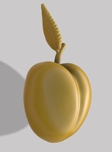 albicocca frutta succo Casa cucina cenare 3d print model - Mito3D