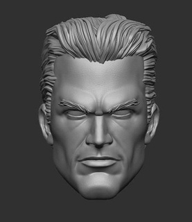 aquaman - headsculpt action figures toy toys games game boy accessories figure printable character dc 3d print model - Mito3D
