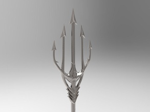 aquaman - trident of neptune maical weapon sea power divine toys games game accessories dc comics cosplay prop costume movie film 3d print model - Mito3D