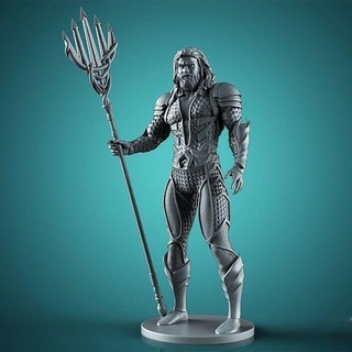 Aquaman 3d basılı model hayret batman trident Arthur köri Bruce Wayne merak etmek Kadın adalet lig Atlantis Mera dc Süpermen Yenilmezler Thanos oyunlar oyuncaklar 3d print model - Mito3D