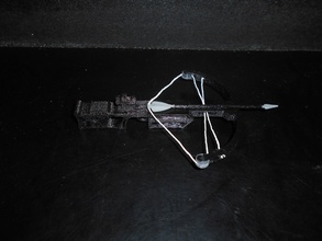 arbalete de chasse arme arma morto cammina storia sfida giochi giocattoli 3d print model - Mito3D