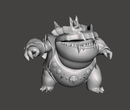 arcana tahm kench 3d model tahmkench league of legends wild rift lol games toys 3d print model - Mito3D