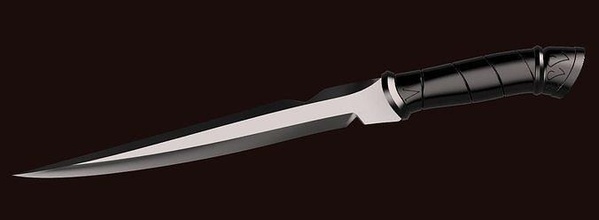 arcane league of legends - silco knife netflix animated series dagger 3d 3dmodel 3dprint cosplay prop steampunk diy videogames games toys 3d print model - Mito3D
