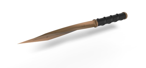 arcángel espada sobrenatural película arma pelea confusa apuntalar réplica cosplay juguete impresión imprimible espiga cuchillo daga pasatiempo bricolaje diy 3d print model - Mito3D