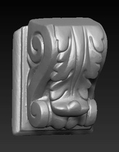 mensola decorativo 4 3d modello scultura arredamento statua sollievo marmo monumento architettonico 3dprint arte sculture scolpito classico barocco legna 3dmodel 3d print model - Mito3D