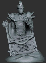 archvillain rafaam art statue blizzard reno villain hearthstone print mummy jackson warcraft games toys 3d print model - Mito3D