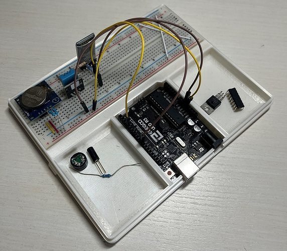 Arduino uno Startseite Mantel Fall elektronisch Projekt Hobby DIY Elektronik 3D print model - Mito3D