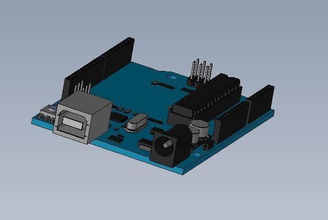 arduino science iot microcontroller internetofthings circuit engineering 3d print model - Mito3D