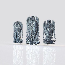arhangel ave maria vt geliştiriciler heykel antik sanat din dekorasyon kültür tarih dindar nesne jesu koleksiyon altın 3d model gümüş kutsal kitap baskı aziz üçlü heykeller 3d print model - Mito3D