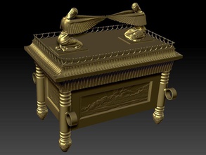 ark of covenant indiana scuplture movie props raider lost artifact art sculptures jones 3d print model - Mito3D