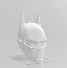 arkham ritter batman hinaus bündeln dunkel cosplay kostüm maske rüstung motorhaube replik aktion zahl benutzerdefiniert rot kapuze nachtschwinge spiele spielzeuge 3d print model - Mito3D