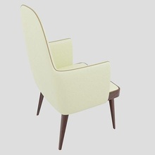 poltrona mobilia legna famiglia sedia design Casa 3d print model - Mito3D