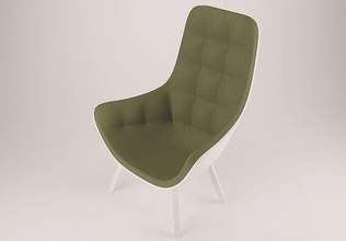 fauteuil meubles intérieur bois moderne table Bureau classique chambre vivant conception chaise maison 3d print model - Mito3D