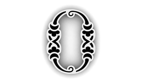 Ermeni harfler tasarım Sanat takı yazdırılabilir gümüş altın alfabe platin kolye 3d print model - Mito3D