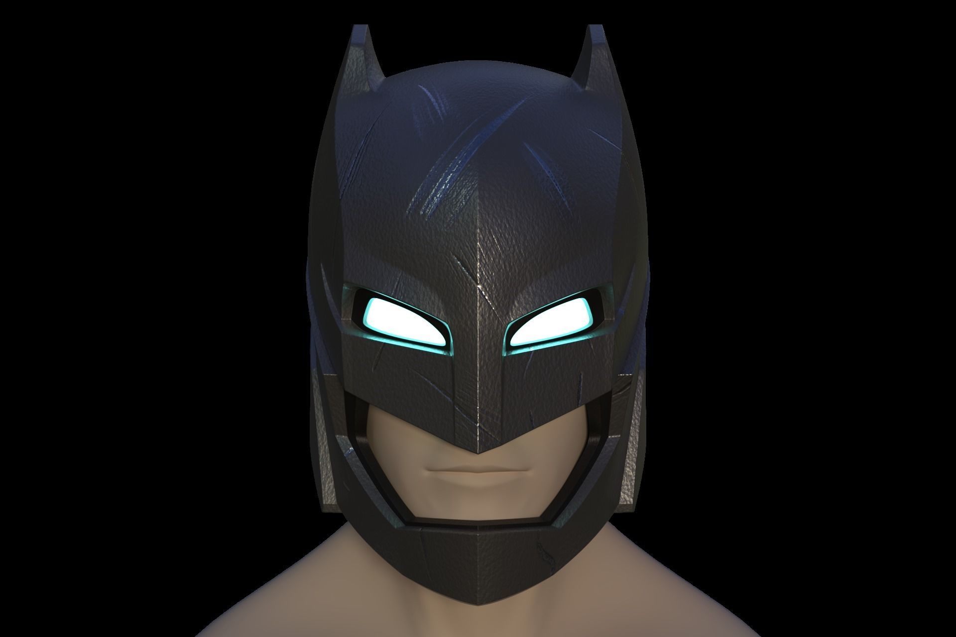 gepanzert batman helm superheld dc bvs hobby diy 3D print model - Mito3D