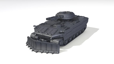 armored infantry vehicle - 3d-printed model army gun weapon plastic war military weaponry tank armoured truck large combat bmp tracked 3d printer hobby diy mechanical parts 3d print model - Mito3D
