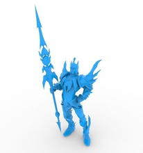 blindado cavaleiro homem escultura estátua guerra guerreiro arte esculturas 3d print model - Mito3D