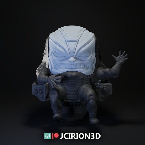 armored modok custom kit darren quantumania antman marvel legends games toys 3D print model - Mito3D