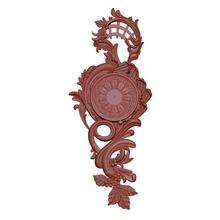 arte reloj cara marcar florido antiguo clásico ornamento patrón costura bas alivio cnc 3d impresión tallado escultura mano esculturas 3d print model - Mito3D