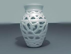 artesanal vase art artchallenge vases pot flower decorative pottery ceramic mexico porcelain decors flowers decoration other 3d print model - Mito3D