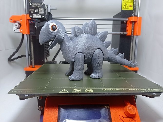 artikuliert niedlich stegosaurus dinosaurier flexi flexibel sparen cool dino atemberaubend schick modell juli fossil spiele spielzeuge 3D print model - Mito3D