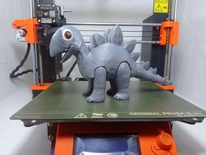 artikuliert niedlich stegosaurus dinosaurier flexi flexibel sparen cool dino atemberaubend schick modell juli fossil spiele spielzeuge 3d print model - Mito3D