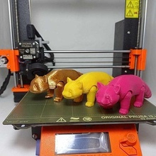 mafsallı print in place şirin kırmızı panda komik esnek güzel hareketli çekici kıpır stres rahatlama sürüngen fantezi çarpıcı oyunlar oyuncaklar 3d print model - Mito3D