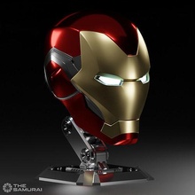 articulating helmet stand ironman armor marvel superhero iron man stark mark hobby diy 3d print model - Mito3D