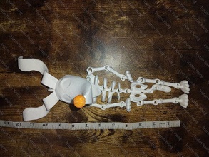 zero articulating skeleton jack skellington skull sally oogie boogie nbc nightmare christmas dog ghost games toys 3d print model - Mito3D