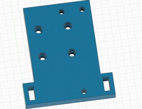 topçu yan sarmalayıcı x1 doğrusal demiryolu x eksen adaptör teknoloji 3dprinting 3dprinter modlar ray hobi kendin yap elektronik 3d print model - Mito3D