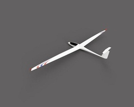 ash 31 4m scale sailplane airplane aircraft travel technology outdoors transportation glider uav drone ash31 3dmodel cadmodel rcairplane alpineflying alpinegliding thermal slopesoaring private hobby diy automotive 3d print model - Mito3D