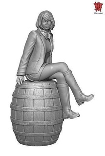 Ashley Graham residente 3d stl Arquivo marcoart Resident Evil personagem jogos brinquedos arte gamestoys 3d print model - Mito3D