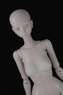 Asya Hanım oyuncak bebek 3d basılı bjd Sanat çocuk heykel kukla Şirin model Manken anatomi yosd yanlar hobi kendin yap 3d print model - Mito3D