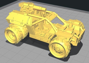 angriff buggy spiele spielzeuge tafel 3d print model - Mito3D