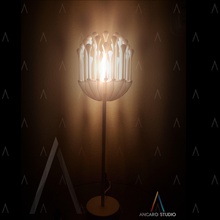 gölge astela-3d baskılı lamba <url> abajur modern eklektik dokular yatak odası aksan salon endüstriyel mumluk ışık lamping 3d 3dprinters tablelamp hobbie ev homedecor aydınlatma 3d print model - Mito3D