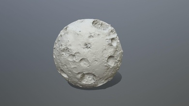 asteroide huevo impresión meteorito planeta roca meteórico espacio ciencias rock cueva astronomía universo cosmo meteoroide galáctico júpiter tierra física 3d print model - Mito3D