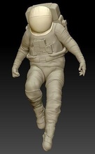astronauta lampada giocattolo testa spazio tuta spaziale moonwalk passerella saltare luna astronomia arte sculture apollo statua 3d print model - Mito3D