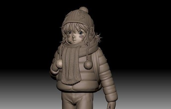 Asuka langley Soryu eva Anime Evangelion Kind Mädchen 3dprinting Winter Spielzeuge Spiele Charakter 3d print model - Mito3D