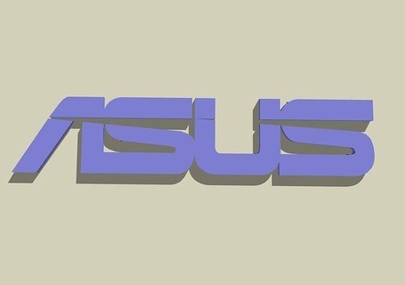 asus logo symbol logos electronics pc signs android gaming games laptop phone emblem technology game brand headset mobile smartphone art 3d print model - Mito3D