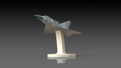 atlante ghepardo combattente kfir aereo jet miraggio saaf aeromobili aviazione avgeek denel giochi giocattoli 3d print model - Mito3D
