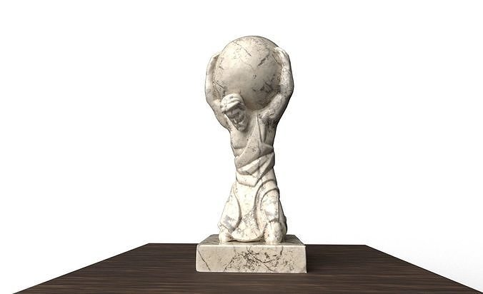 Atlas titã escultura anatomia personagem decoração 3dprint mitologia Grécia grego Deus guerra tradicional estátua corpo arte esculturas 3D print model - Mito3D