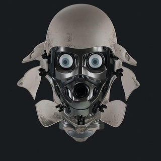 atomico cuore vov a6 robot articolato fallimento viso 3d modello stl Stampa maschera cosplay sovietico unione atomicheart arte sculture 3d print model - Mito3D